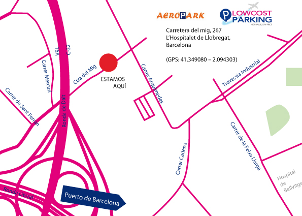 Parking Port Lowcost Barcelona